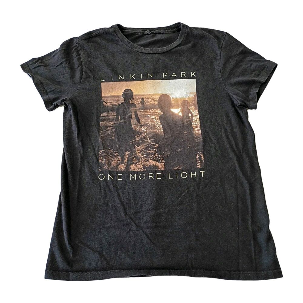 Linkin Park One More Light T Shirt Womens M Chester Bennington Nu Metal